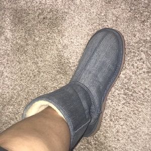 Denim ugg boots